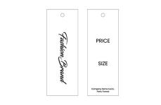 Etiquetas de cartón Model HT-M122