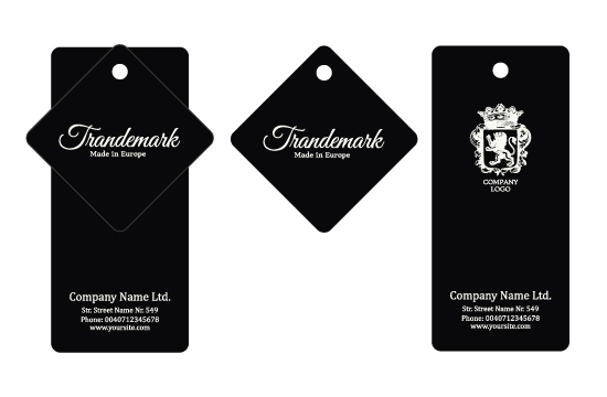 Etiqueta de cartón Model HT-M93