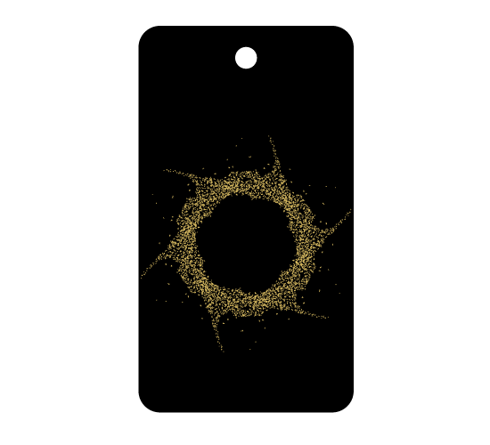 Etiqueta de cartón Model HT-M95