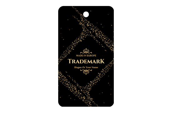 Etiqueta de cartón Model HT-M97