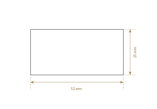 Etiqueta de cuero natural Model EP-M3