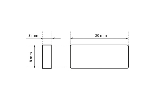 Sello de plástico Model ST-M129