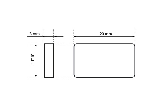Sello de plástico Model ST-M191