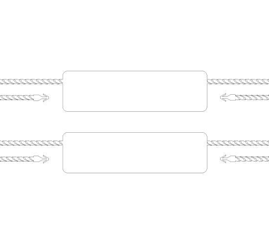 Sello de plástico Model ST-M243