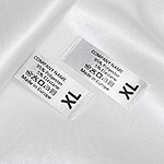 Etiqueta de composición Modelo TC-M403