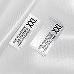 Etiqueta de composición Modelo TC-M409